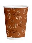 Бумажный одноразовый стакан для горячих напитков SP12/ 350мл коричневый Дженерик